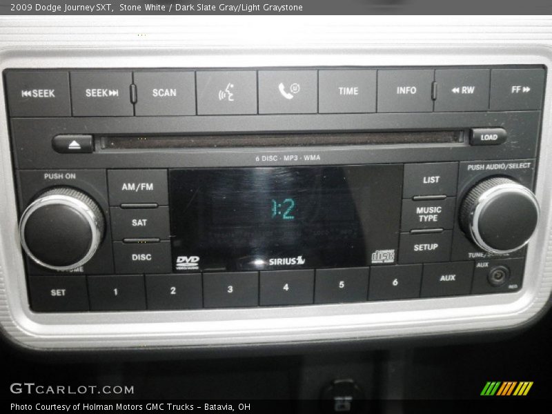 Stone White / Dark Slate Gray/Light Graystone 2009 Dodge Journey SXT