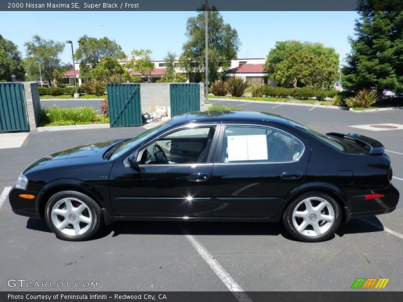 Super Black / Frost 2000 Nissan Maxima SE