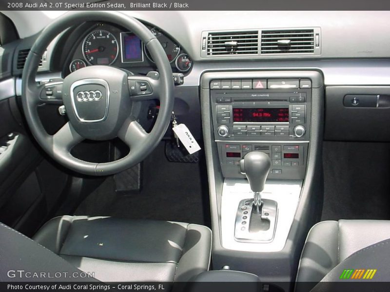 Brilliant Black / Black 2008 Audi A4 2.0T Special Edition Sedan