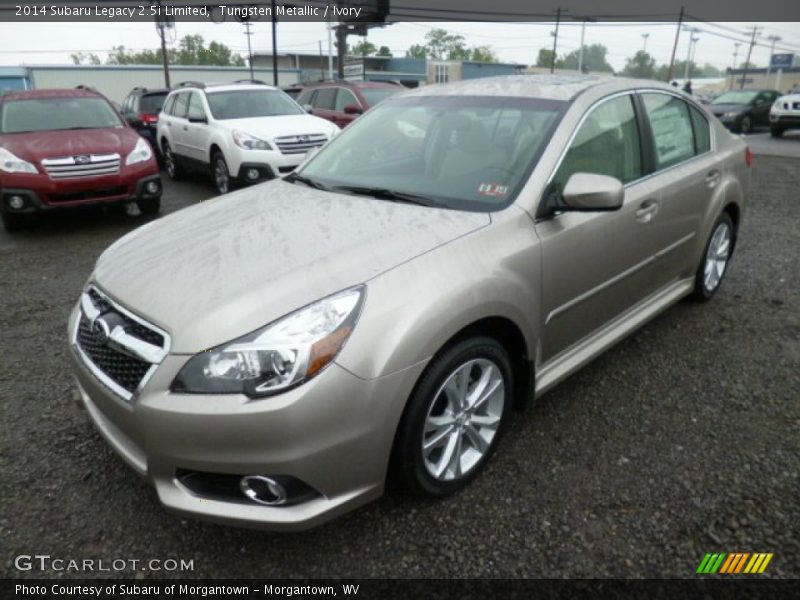 Front 3/4 View of 2014 Legacy 2.5i Limited