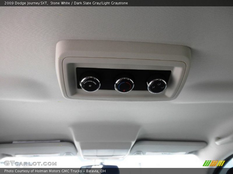 Stone White / Dark Slate Gray/Light Graystone 2009 Dodge Journey SXT