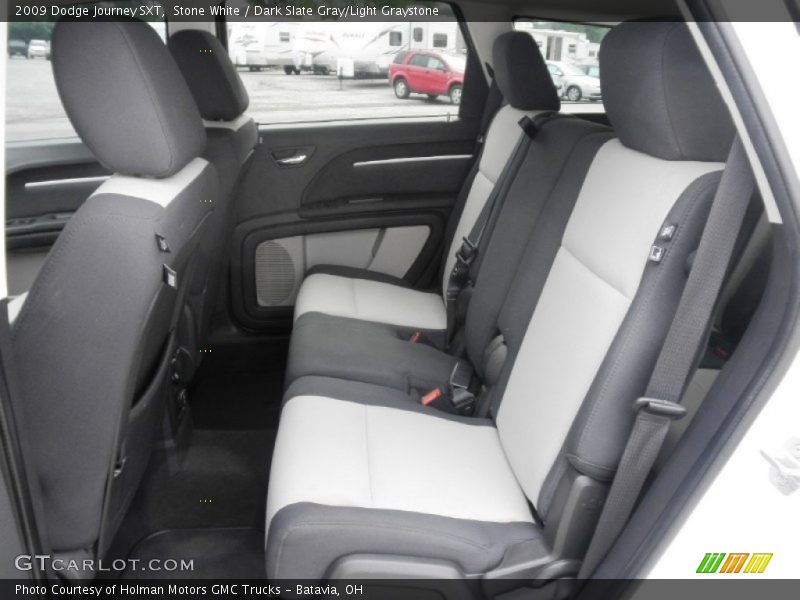 Stone White / Dark Slate Gray/Light Graystone 2009 Dodge Journey SXT