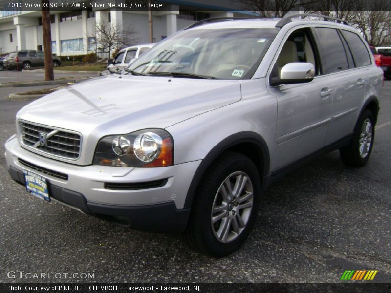 Silver Metallic / Soft Beige 2010 Volvo XC90 3.2 AWD