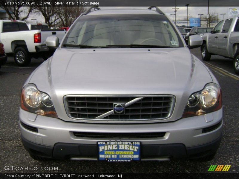 Silver Metallic / Soft Beige 2010 Volvo XC90 3.2 AWD