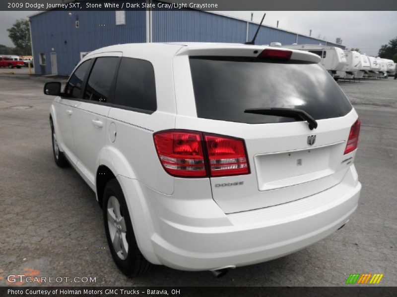 Stone White / Dark Slate Gray/Light Graystone 2009 Dodge Journey SXT