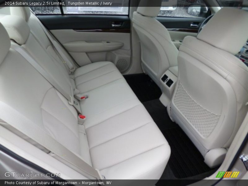 Rear Seat of 2014 Legacy 2.5i Limited