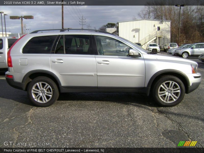 Silver Metallic / Soft Beige 2010 Volvo XC90 3.2 AWD