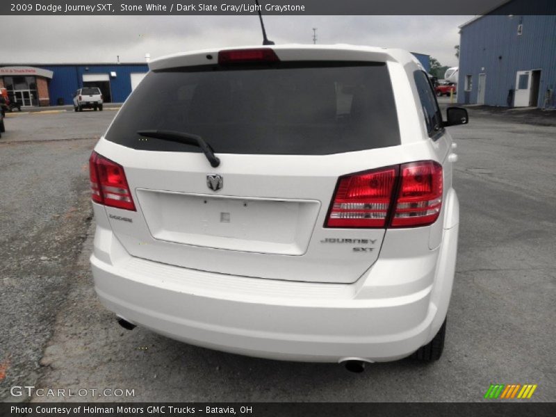 Stone White / Dark Slate Gray/Light Graystone 2009 Dodge Journey SXT