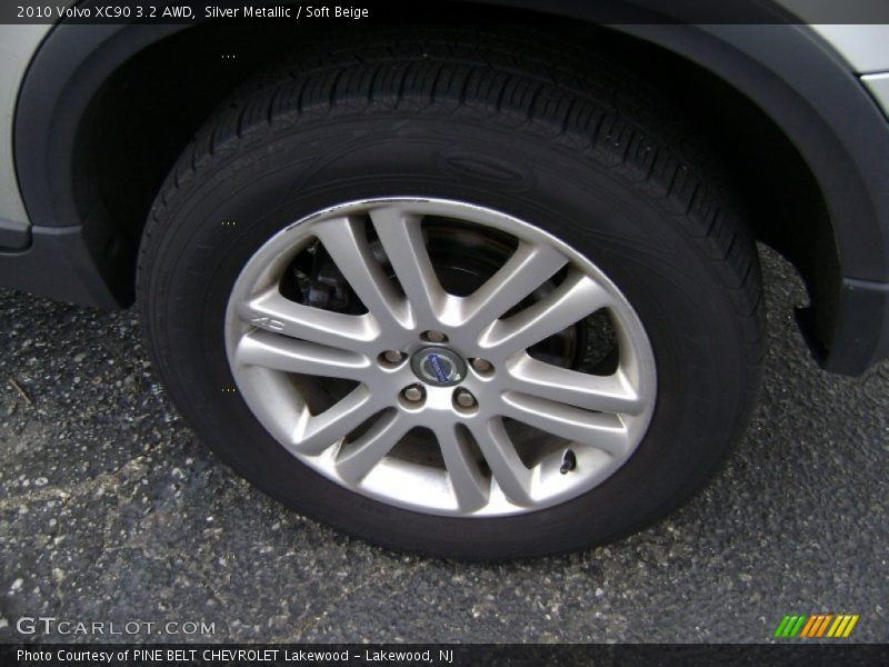 Silver Metallic / Soft Beige 2010 Volvo XC90 3.2 AWD