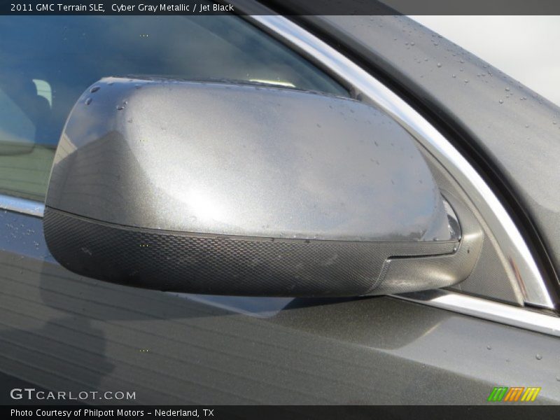 Cyber Gray Metallic / Jet Black 2011 GMC Terrain SLE