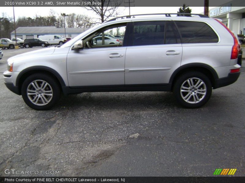 Silver Metallic / Soft Beige 2010 Volvo XC90 3.2 AWD