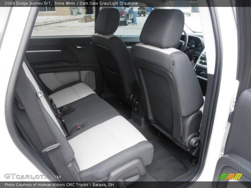 Stone White / Dark Slate Gray/Light Graystone 2009 Dodge Journey SXT