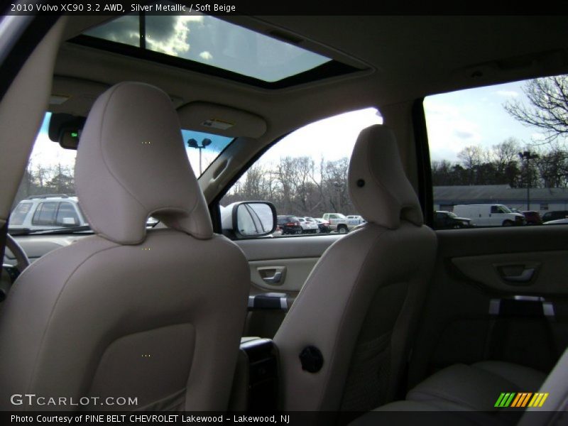 Silver Metallic / Soft Beige 2010 Volvo XC90 3.2 AWD