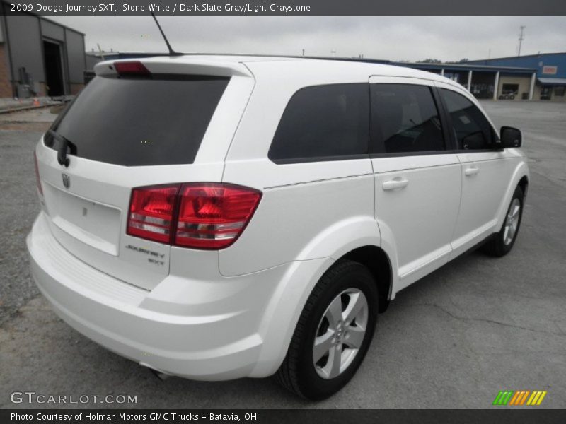 Stone White / Dark Slate Gray/Light Graystone 2009 Dodge Journey SXT