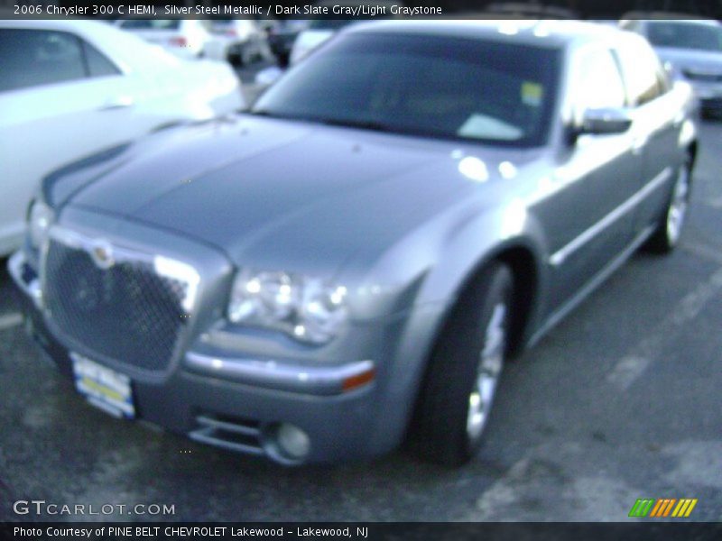 Silver Steel Metallic / Dark Slate Gray/Light Graystone 2006 Chrysler 300 C HEMI