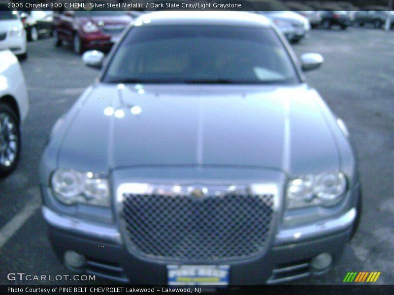 Silver Steel Metallic / Dark Slate Gray/Light Graystone 2006 Chrysler 300 C HEMI