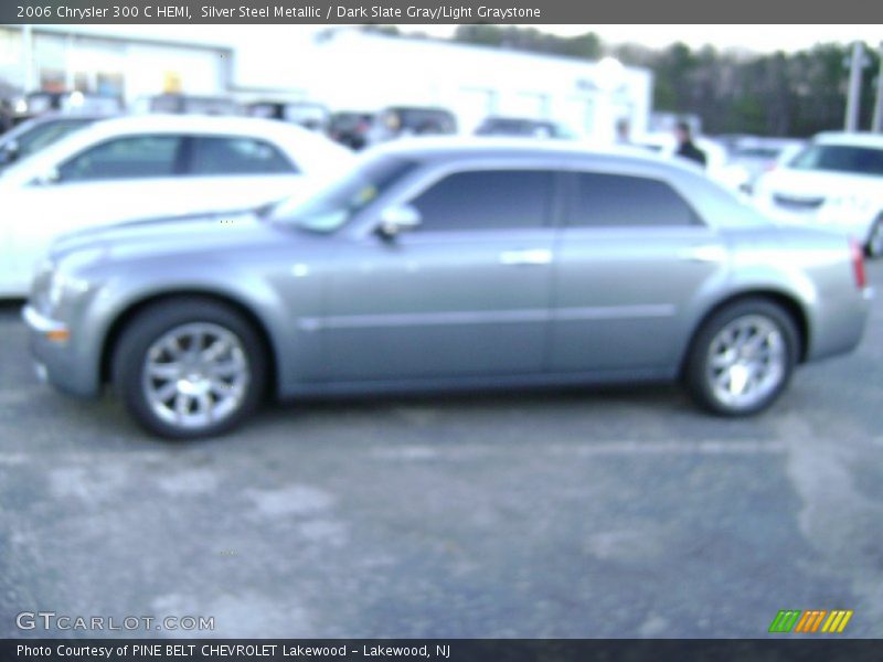 Silver Steel Metallic / Dark Slate Gray/Light Graystone 2006 Chrysler 300 C HEMI