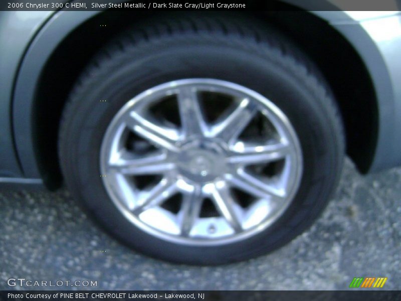 Silver Steel Metallic / Dark Slate Gray/Light Graystone 2006 Chrysler 300 C HEMI