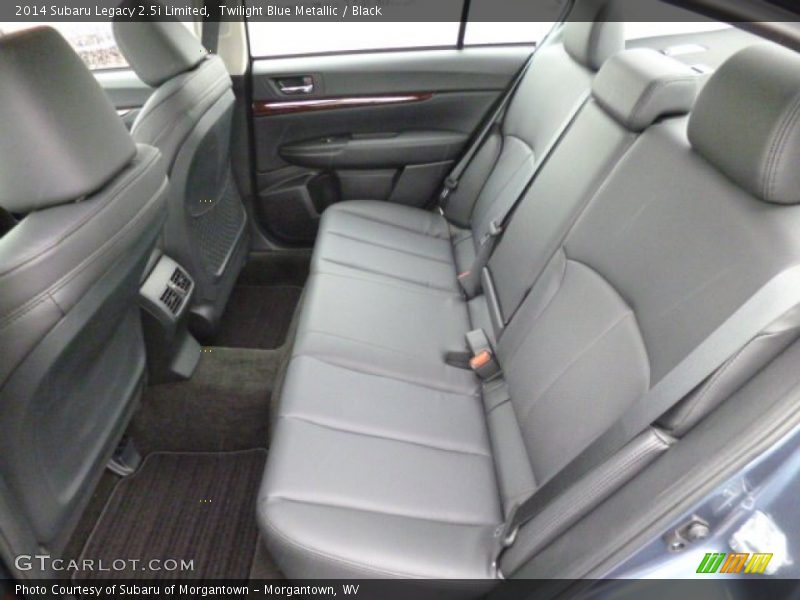 Rear Seat of 2014 Legacy 2.5i Limited