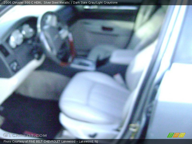 Silver Steel Metallic / Dark Slate Gray/Light Graystone 2006 Chrysler 300 C HEMI