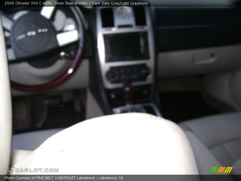 Silver Steel Metallic / Dark Slate Gray/Light Graystone 2006 Chrysler 300 C HEMI