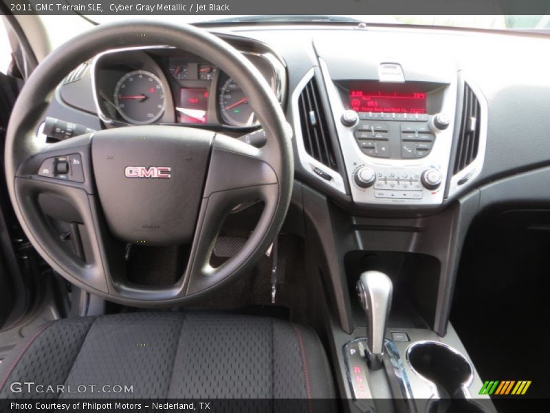 Cyber Gray Metallic / Jet Black 2011 GMC Terrain SLE