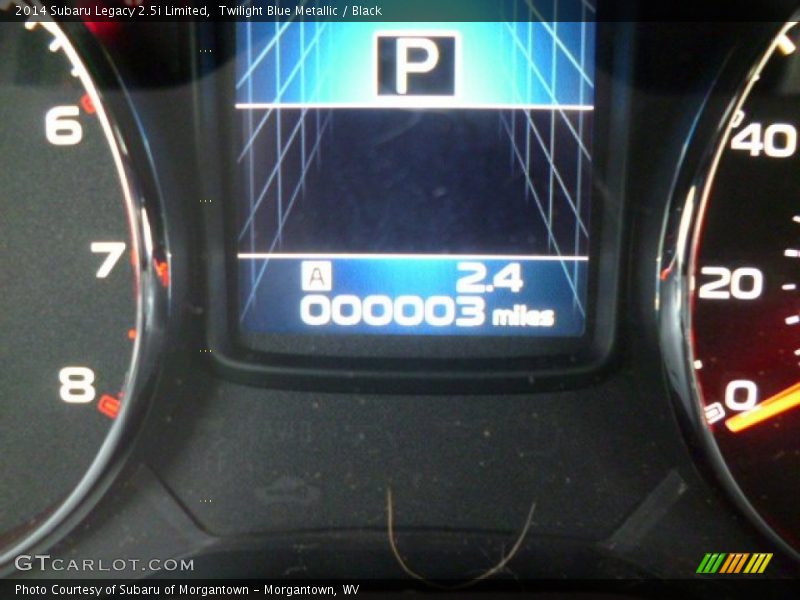 Twilight Blue Metallic / Black 2014 Subaru Legacy 2.5i Limited