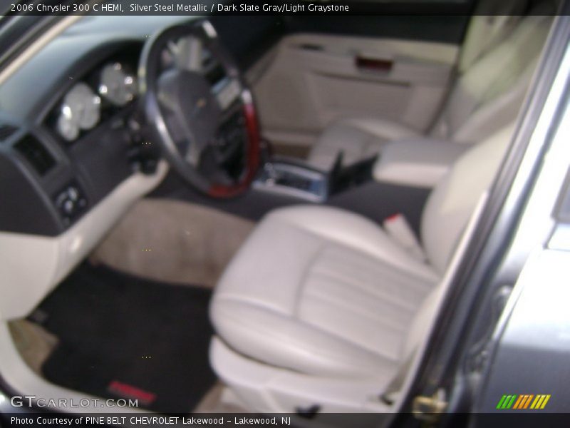 Silver Steel Metallic / Dark Slate Gray/Light Graystone 2006 Chrysler 300 C HEMI