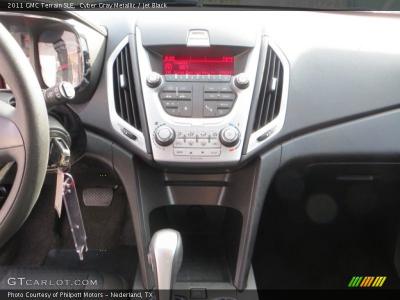Cyber Gray Metallic / Jet Black 2011 GMC Terrain SLE
