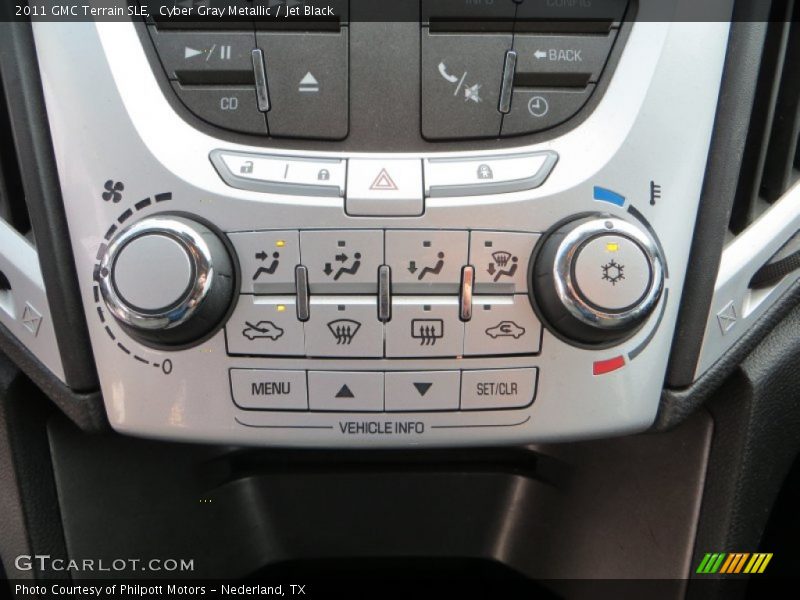 Cyber Gray Metallic / Jet Black 2011 GMC Terrain SLE