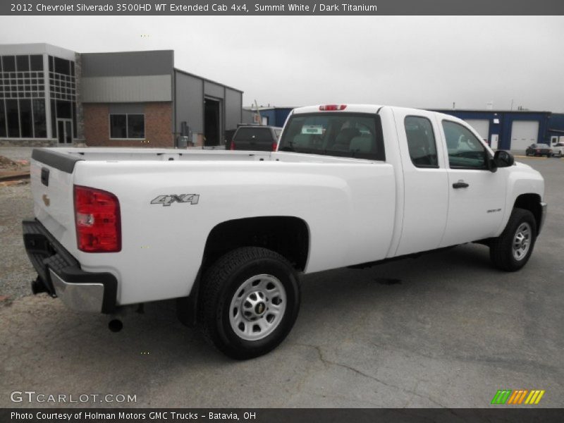  2012 Silverado 3500HD WT Extended Cab 4x4 Summit White