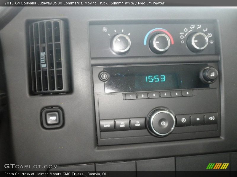 Summit White / Medium Pewter 2013 GMC Savana Cutaway 3500 Commercial Moving Truck