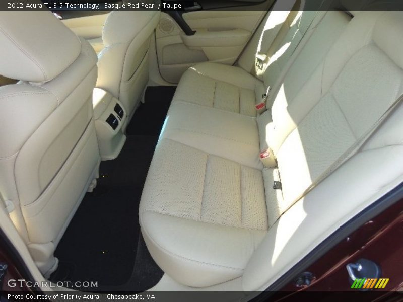 Basque Red Pearl / Taupe 2012 Acura TL 3.5 Technology