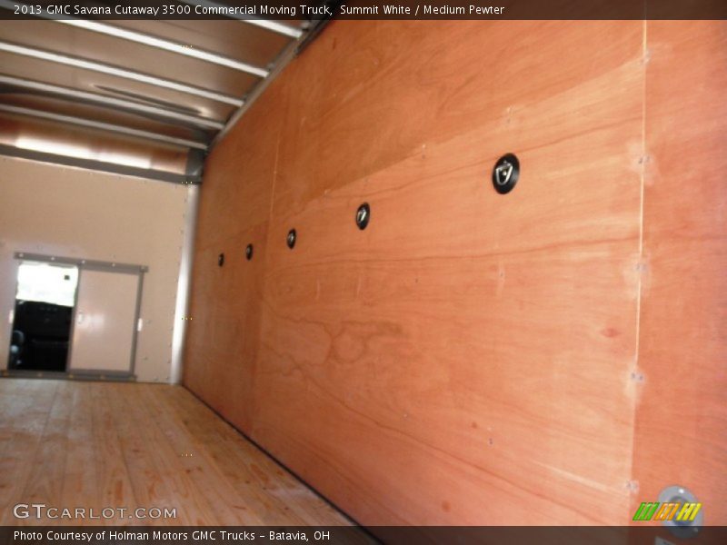 Summit White / Medium Pewter 2013 GMC Savana Cutaway 3500 Commercial Moving Truck