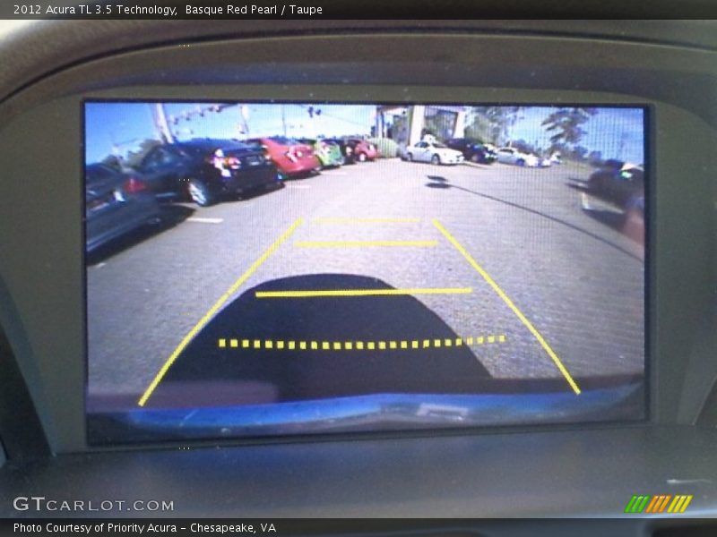 Basque Red Pearl / Taupe 2012 Acura TL 3.5 Technology