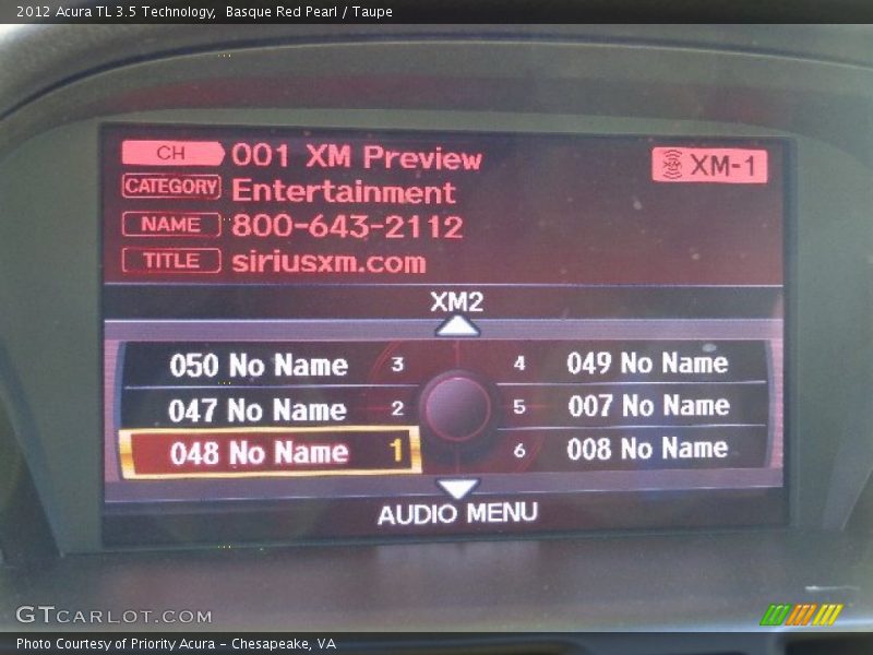 Basque Red Pearl / Taupe 2012 Acura TL 3.5 Technology