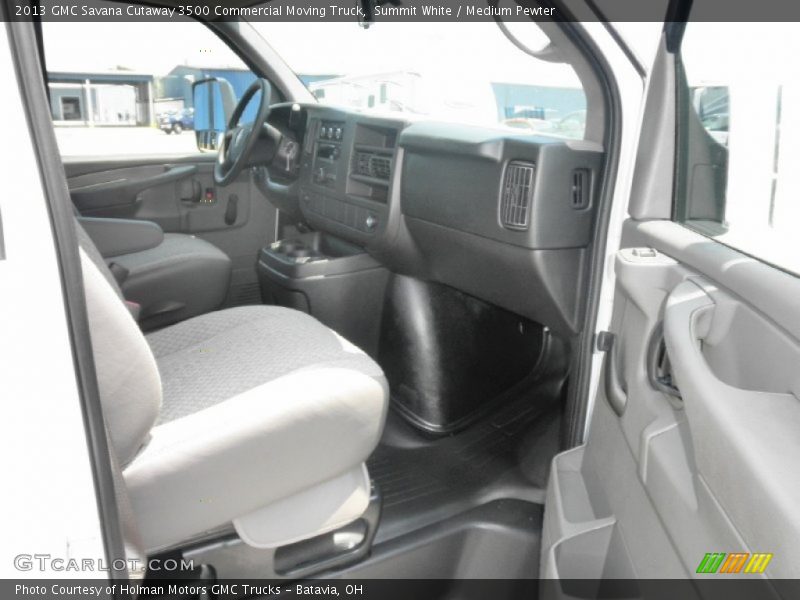 Summit White / Medium Pewter 2013 GMC Savana Cutaway 3500 Commercial Moving Truck