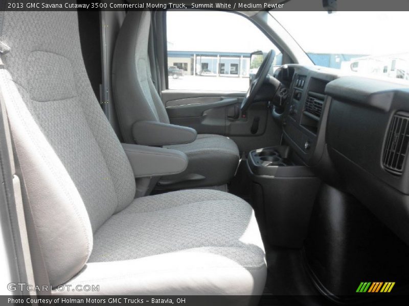 Summit White / Medium Pewter 2013 GMC Savana Cutaway 3500 Commercial Moving Truck