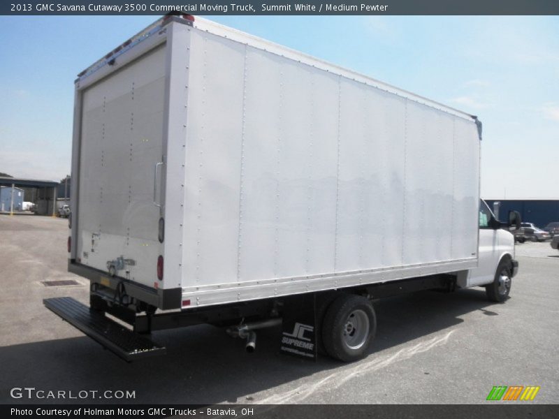 Summit White / Medium Pewter 2013 GMC Savana Cutaway 3500 Commercial Moving Truck