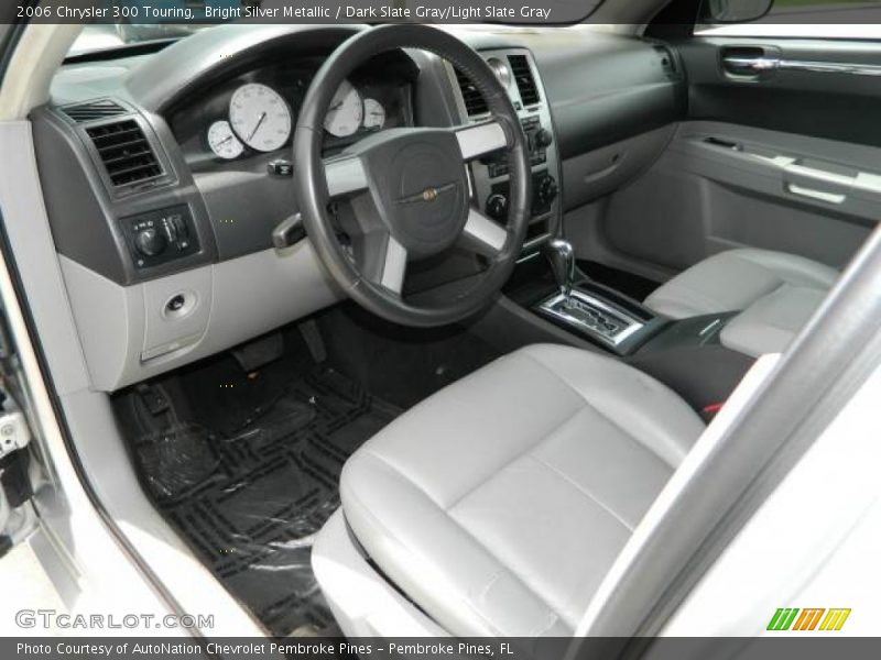 Bright Silver Metallic / Dark Slate Gray/Light Slate Gray 2006 Chrysler 300 Touring