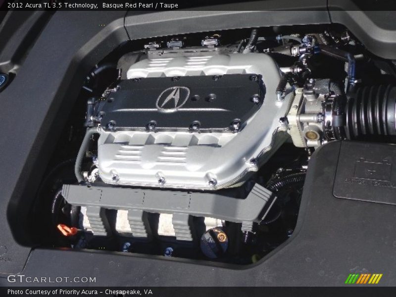 Basque Red Pearl / Taupe 2012 Acura TL 3.5 Technology