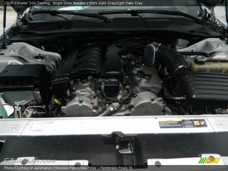 Bright Silver Metallic / Dark Slate Gray/Light Slate Gray 2006 Chrysler 300 Touring