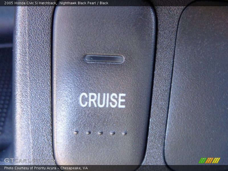 Nighthawk Black Pearl / Black 2005 Honda Civic Si Hatchback