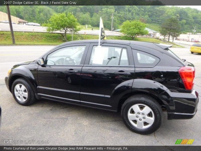 Black / Pastel Slate Gray 2007 Dodge Caliber SE