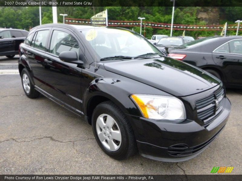 Black / Pastel Slate Gray 2007 Dodge Caliber SE