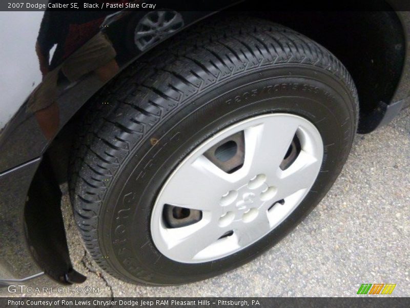 Black / Pastel Slate Gray 2007 Dodge Caliber SE