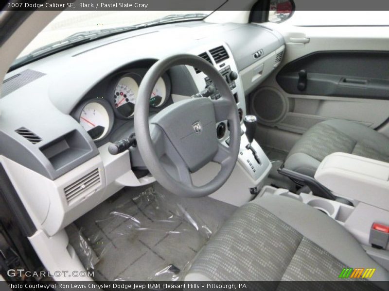 Black / Pastel Slate Gray 2007 Dodge Caliber SE