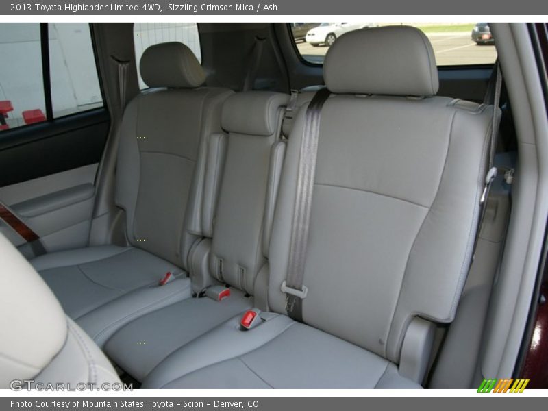 Sizzling Crimson Mica / Ash 2013 Toyota Highlander Limited 4WD
