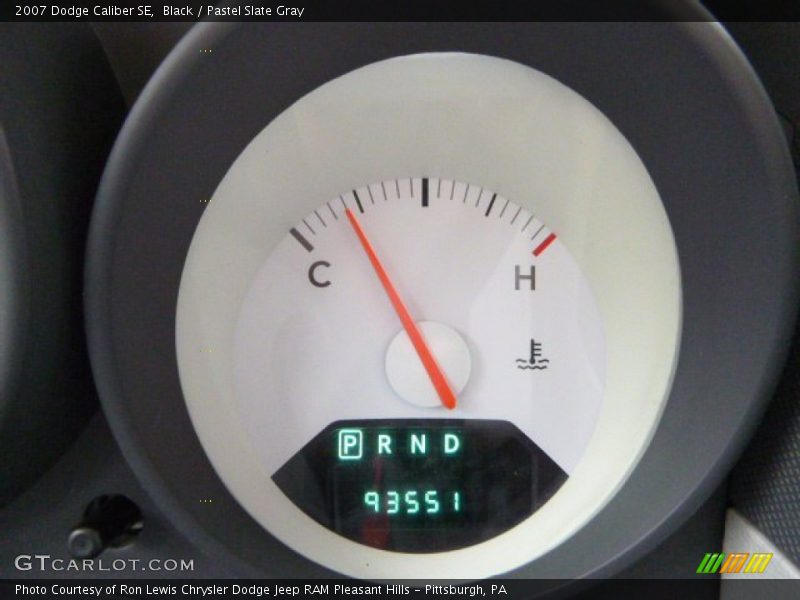 Black / Pastel Slate Gray 2007 Dodge Caliber SE