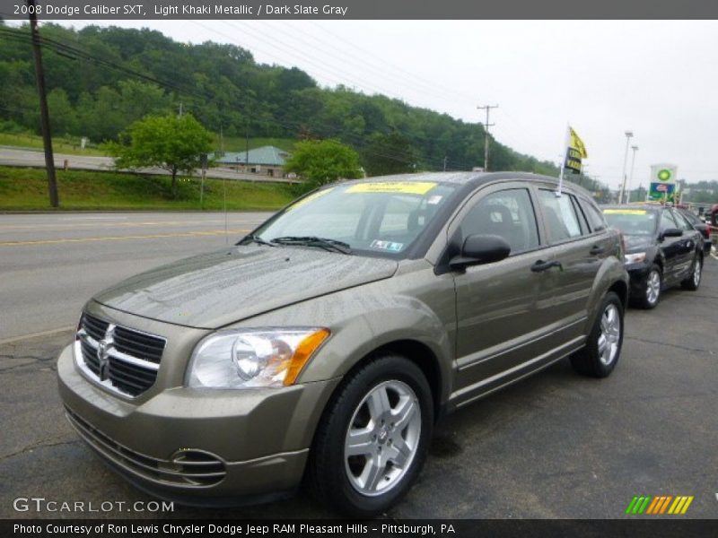 Light Khaki Metallic / Dark Slate Gray 2008 Dodge Caliber SXT